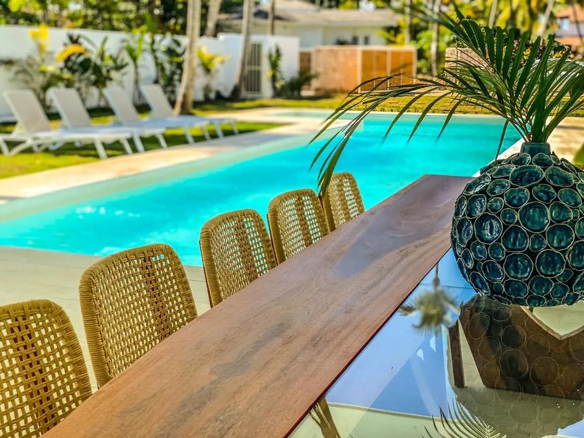 Villa Calma, Luxury For Big Groups At The Beach With Large Pool Las Terrenas Dominican Republic