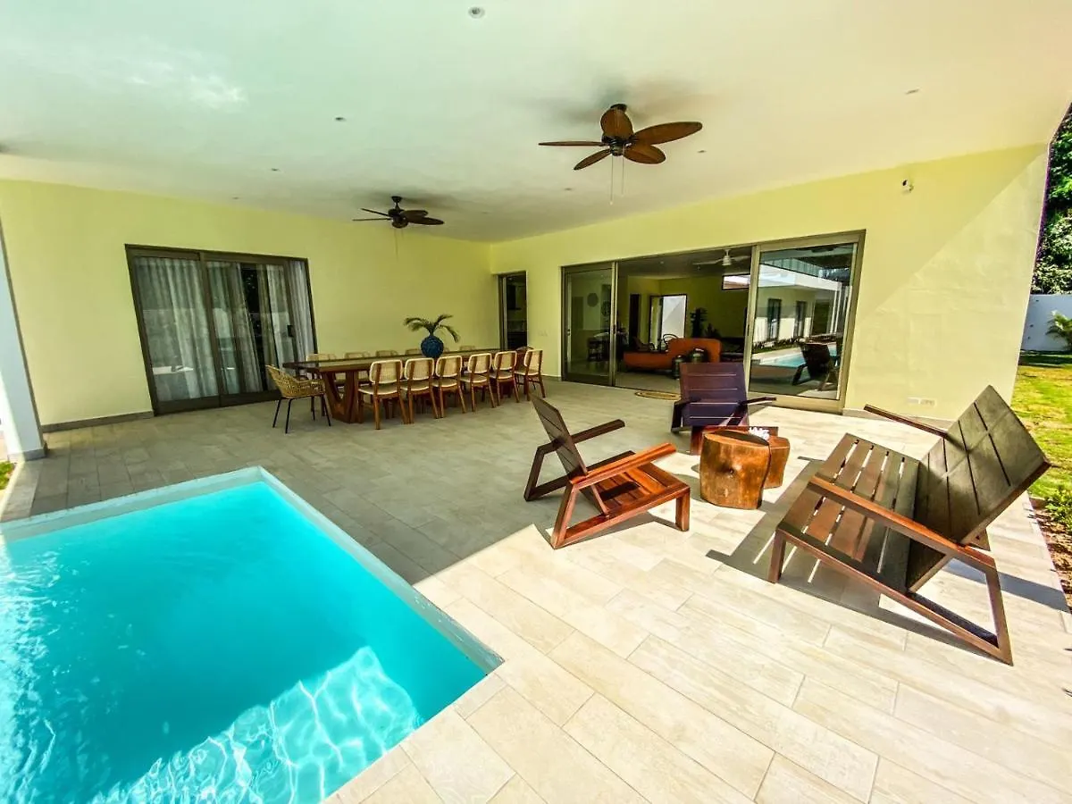 Villa Calma, Luxury For Big Groups At The Beach With Large Pool Las Terrenas 0*,  Dominican Republic