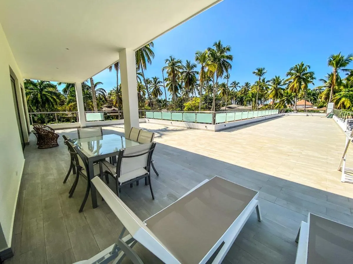 Villa Calma, Luxury For Big Groups At The Beach With Large Pool Las Terrenas 0*,