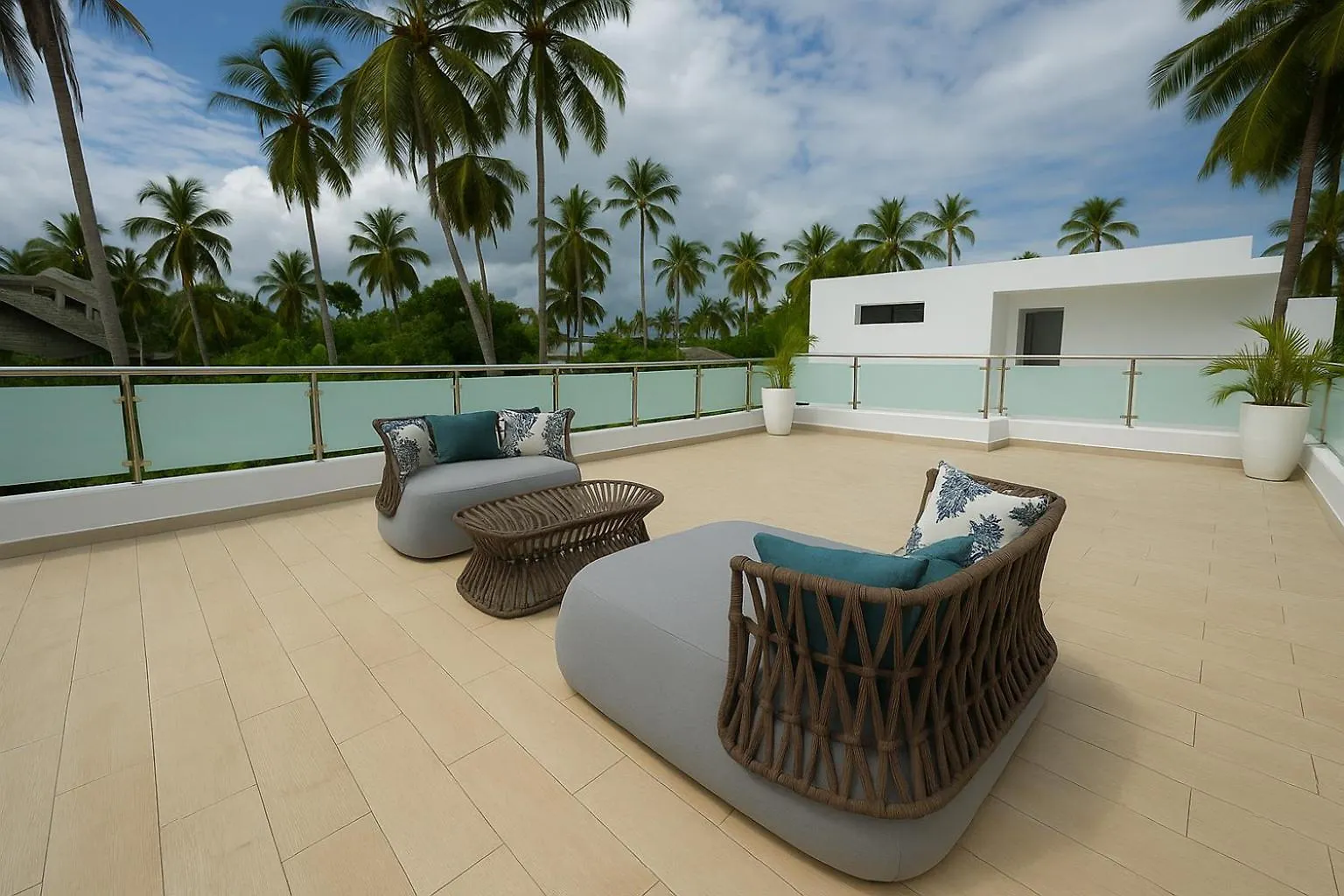 לאס טרנאס Villa Calma, Luxury For Big Groups At The Beach With Large Pool הרפובליקה הדומיניקנית